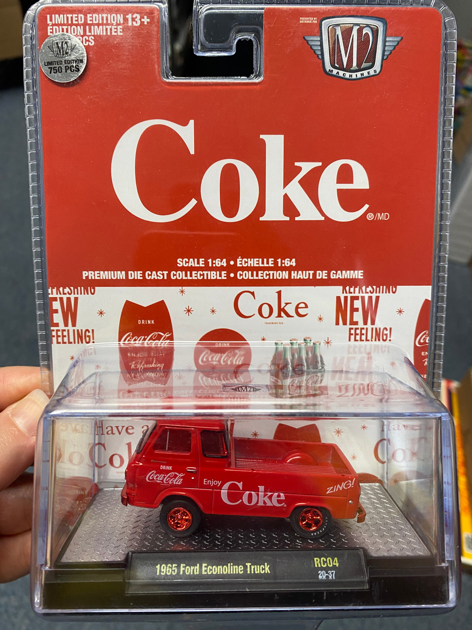 M2 Machines Coca-Cola Release RC04 1965 Ford Econoline Truck Coke